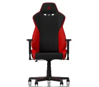 Nitro Concepts S300 Inferno Red Gamingowy  do 135kg Tkanina Czarno-czerwony - Kup na Raty - RRSO 0%