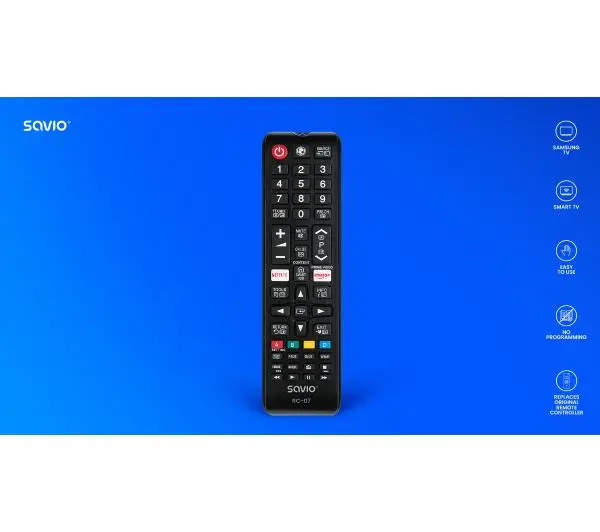 Savio RC-07 do TV Samsung