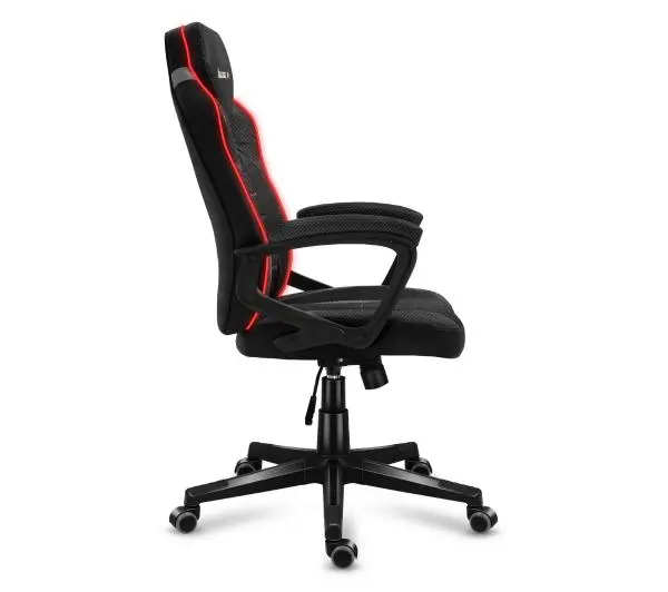 Huzaro Force 2.5 Mesh RGB Gamingowy do 130kg Tkanina Czarny - Kup na Raty - RRSO 0%
