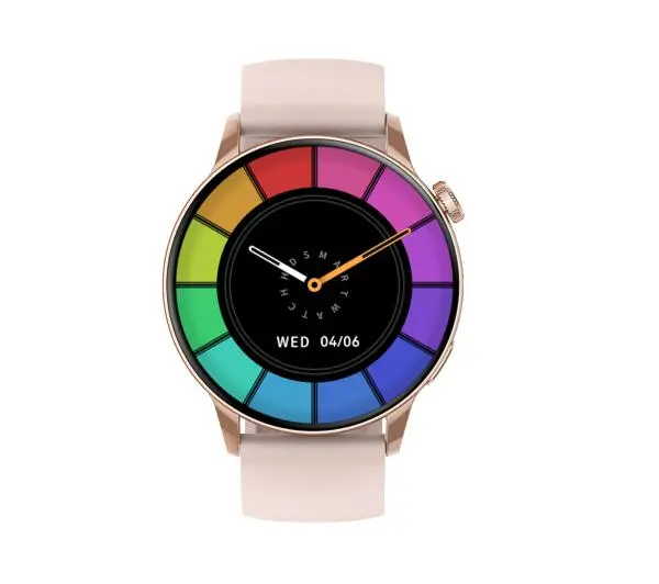 Maxcom FW58 Vanad Pro 46mm Złoty + Kamień Gua Sha - ⚡ BESTSELLERY ⚡ - Kup na Raty - RRSO 0%