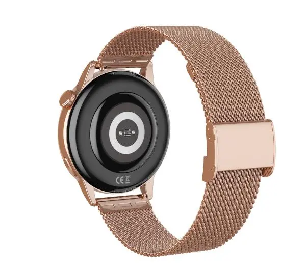 Maxcom FW58 Vanad Pro 46mm Złoty + Kamień Gua Sha - ⚡ BESTSELLERY ⚡ - Kup na Raty - RRSO 0%