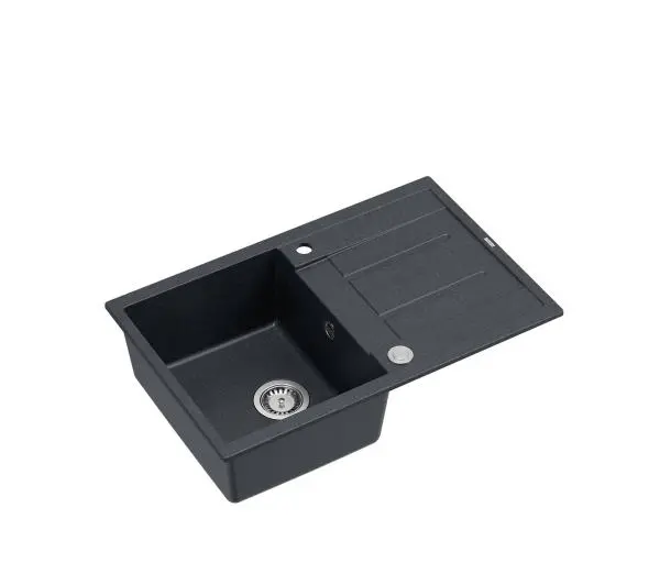 Quadron HB8203U8-BS P2O Morgan 111 Granitowy Czarny metalik/Stalowy - DRUGI -30%, ALBO 5-TY ZA 1ZŁ - Kup na Raty - RRSO 0%