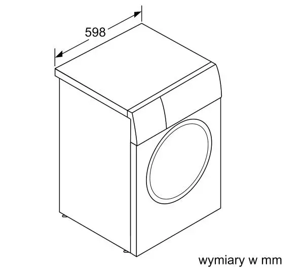 Bosch Serie 8 WGB2440EPL 9kg 1400obr/min Zdalne sterowanie - Kup na Raty - RRSO 0%