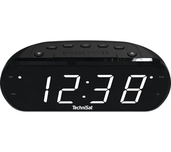 TechniSat DigiClock 1 Czarny
