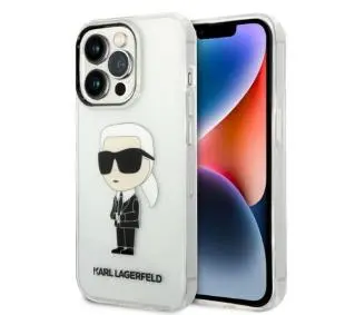 Karl Lagerfeld Ikonik Karl KLHCP14LHNIKTCT do iPhone 14 Pro