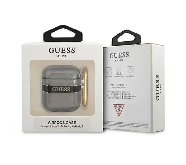 Guess Strap Collection do AirPods Czarny