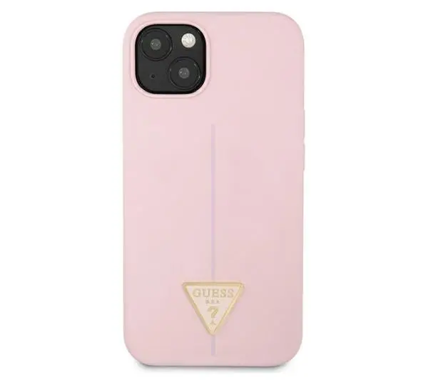 Guess Silicone Triangle GUHCP13SSLTGU do iPhone 13 mini