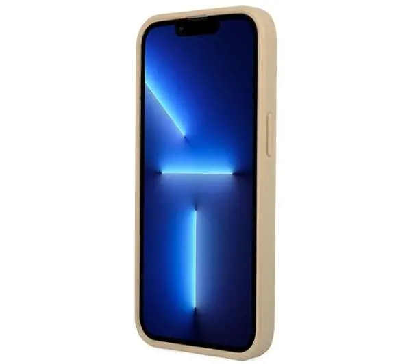 Guess Saffiano Triangle Logo GUHCP14MPSATLE do iPhone 14 Plus