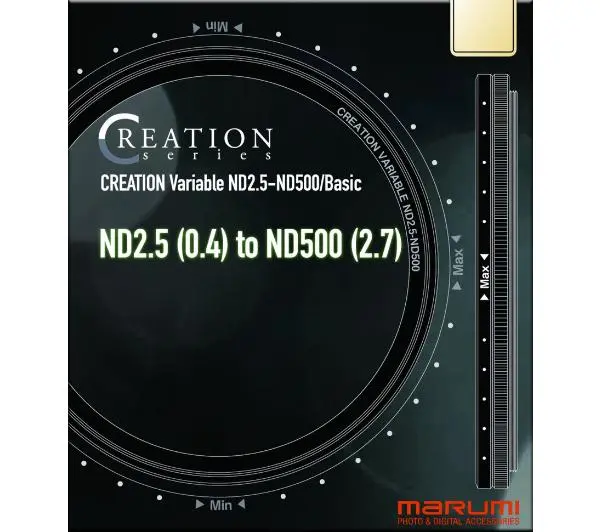 Filtr Marumi Creation Vari-ND 2.5-500 82mm
