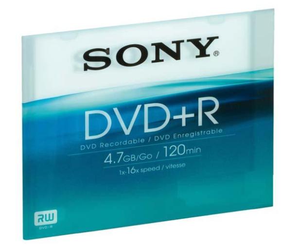 płyta Sony DVD+R Slim case x16