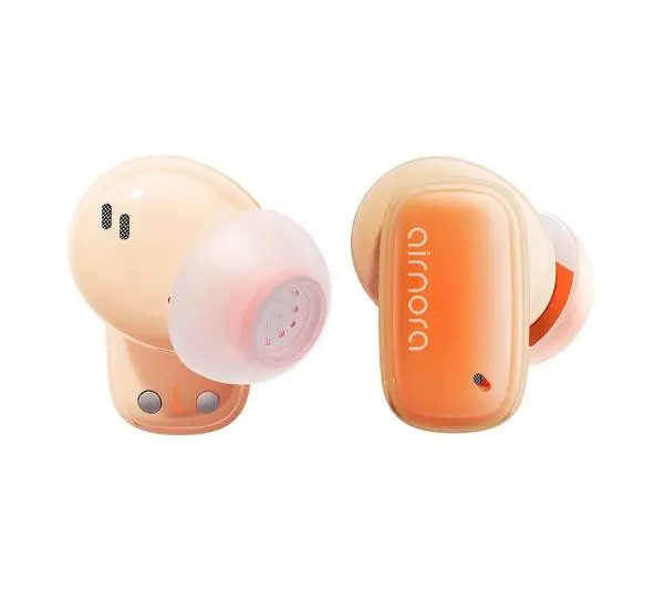 Baseus AirNora 2 Dokanałowe Bluetooth 5.3 Pomarańczowy