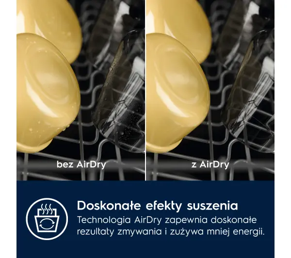 Electrolux 300 AirDry ESA47210SX 59,6cm Automatyczne otwieranie drzwi - DRUGI -30%, ALBO 5-TY ZA 1ZŁ - Kup na Raty - RRSO 0%