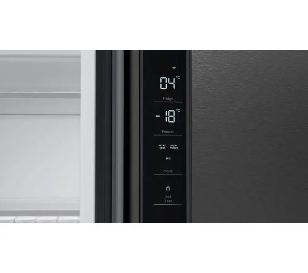 Bosch Serie 4 KFN96AXEA Pełny No Frost 183cm Szuflada z kontrolą wilgotności Zdalne sterowanie Ciemna Stal Nierdzewna - Kup na Raty - RRSO 0%