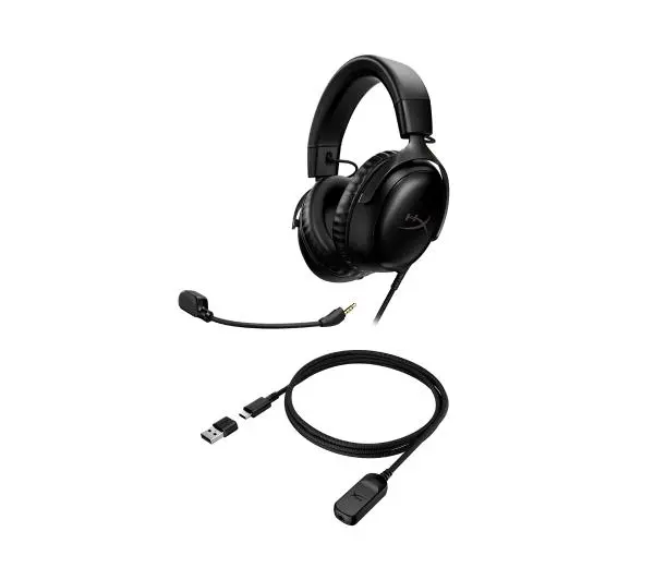 HyperX Cloud III Nauszne Czarny