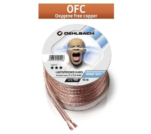 Oehlbach Speaker Wire SP-25 (102) 2x2,5mm 10m