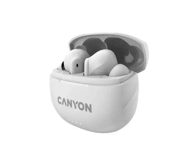 Canyon TWS-8 ENC Dokanałowe Bluetooth 5.3 Biały