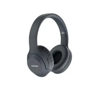 Canyon BTHS-3 Nauszne Bluetooth 5.1 Ciemnoszary