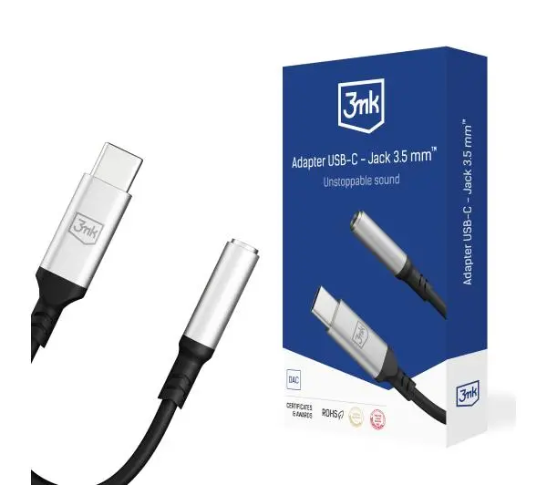 3mk USB-C - jack 3,5 mm 