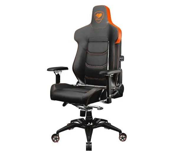 Cougar Armor EVO Gamingowy do 160kg Skóra ECO Czarno-pomarańczowy - Kup na Raty - RRSO 0%