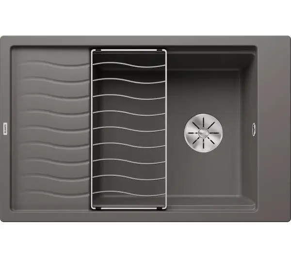 Zlewozmywaki kuchenne - Blanco ELON XL 6 S 527252 Granitowy Szary