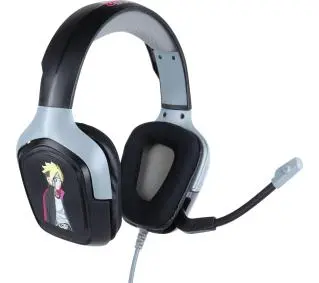 Konix Boruto Gaming Headset dla konsol Nauszne Czarno-niebieski