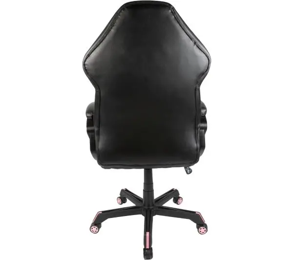 Konix Geek Star Gamingowy do 150kg Skóra ECO Czarno-różowy - Kup na Raty - RRSO 0%