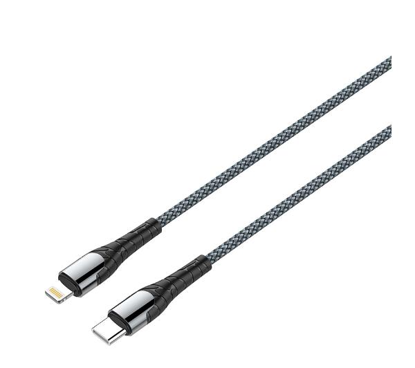Zdjęcia - Kabel LDNIO LC111 USB-C do Lightning 1m Szary 