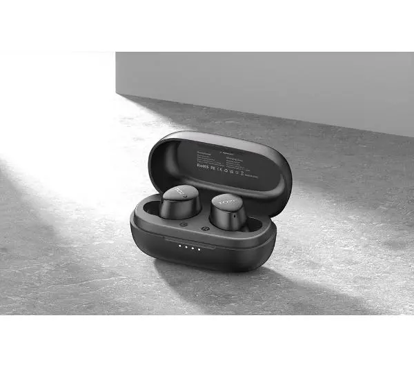 Tozo Agile Dots Dokanałowe Bluetooth 5.3 Czarny