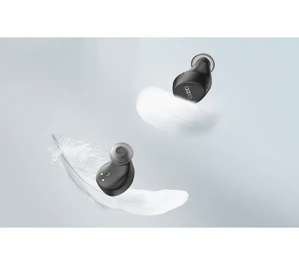 Tozo Agile Dots Dokanałowe Bluetooth 5.3 Czarny