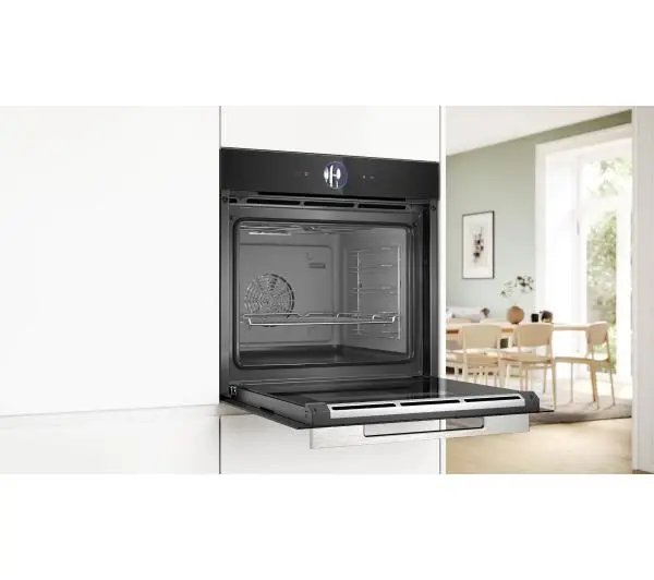Bosch Serie 8 HBG7563B1 Termoobieg AirFry Termosonda Zdalne sterowanie Czarny - Kup na Raty - RRSO 0%