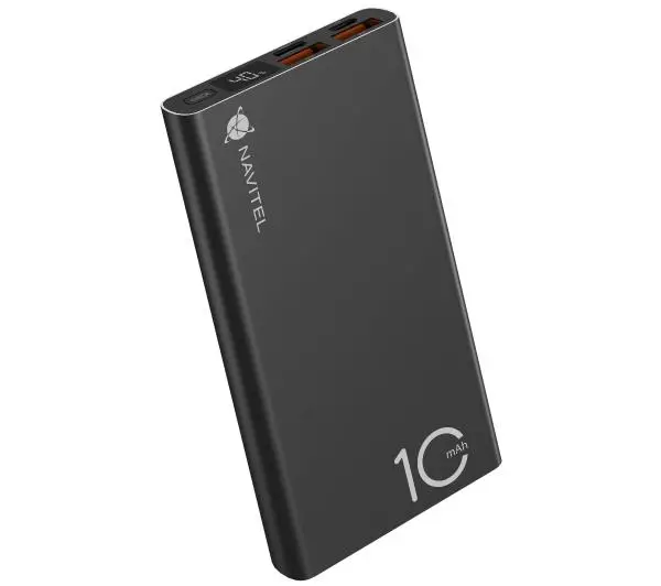 Navitel PWR10 AL Black 10000mAh 22,5W Czarny