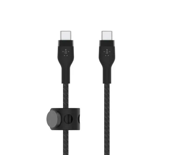 Belkin Braided USB-C do USB-C 1m Czarny