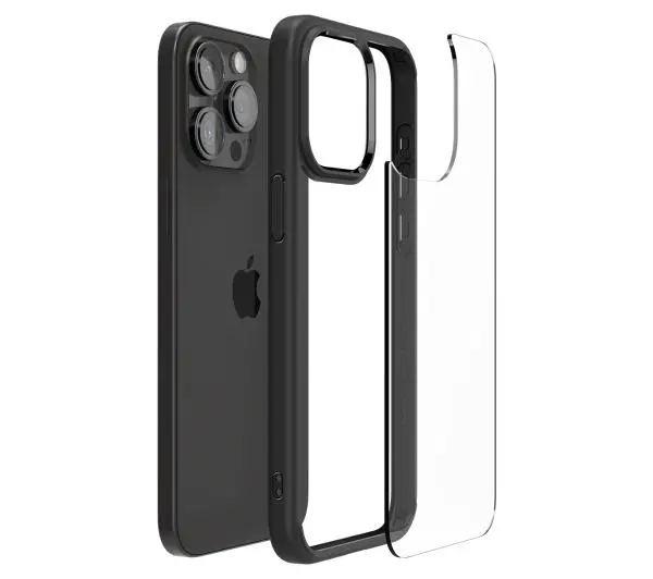 Spigen Ultra Hybrid do iPhone 15 Pro Czarny