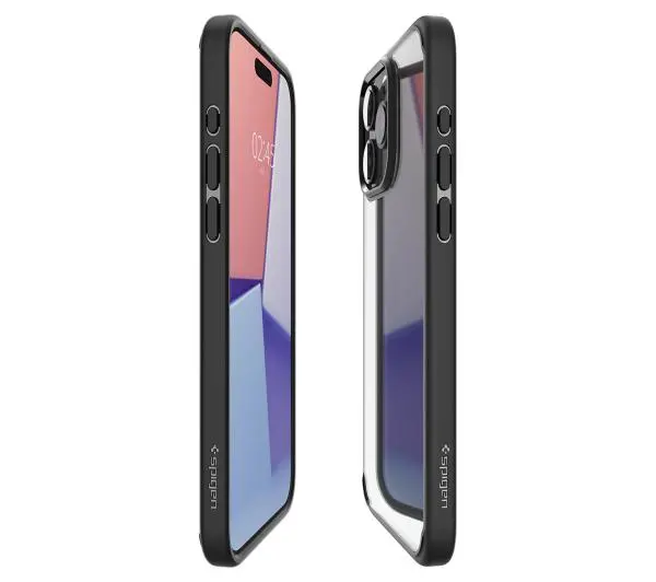 Spigen Ultra Hybrid do iPhone 15 Pro Czarny