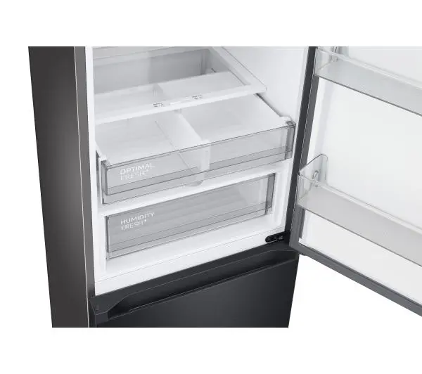 Samsung Bespoke RB38C7B6AB1 Funkcje AI Pełny No Frost 203cm Szuflada z kontrolą wilgotności Zdalne sterowanie Grafitowa Stal - TRZECI -55%, ALBO 5-TY ZA 1ZŁ - Kup na Raty - RRSO 0%