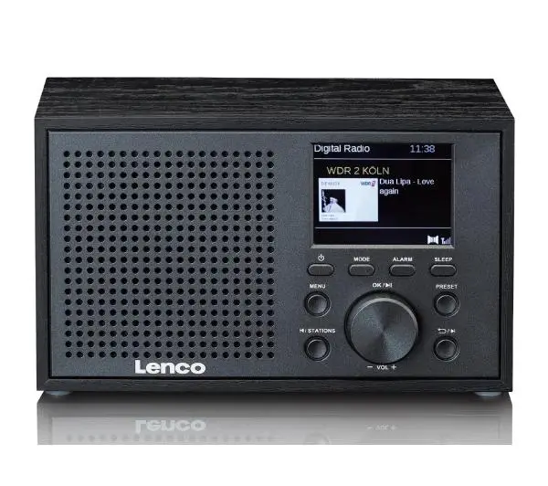 Radio LENCO DAR-017 Przenośne Czarny