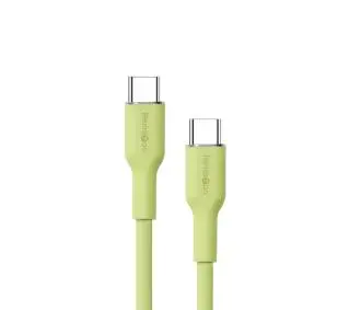 Reinston EKT52 USB-C do USB-C SOFT 65W 1,5m Zielony