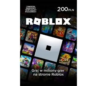 Doładowanie Roblox 200zł [bon agencyjny] Obecnie dostępne tylko w sklepach stacjonarnych RTV EURO AGDDostęp po opłaceniu zakupu