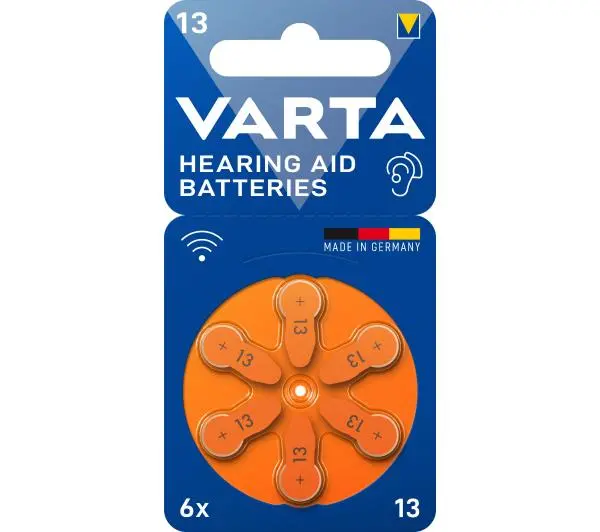 VARTA do aparatu słuchowego PR48 typ 13 6szt.