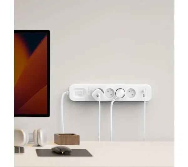 Belkin SRB001CA2M 4 gniazda 2m Biały