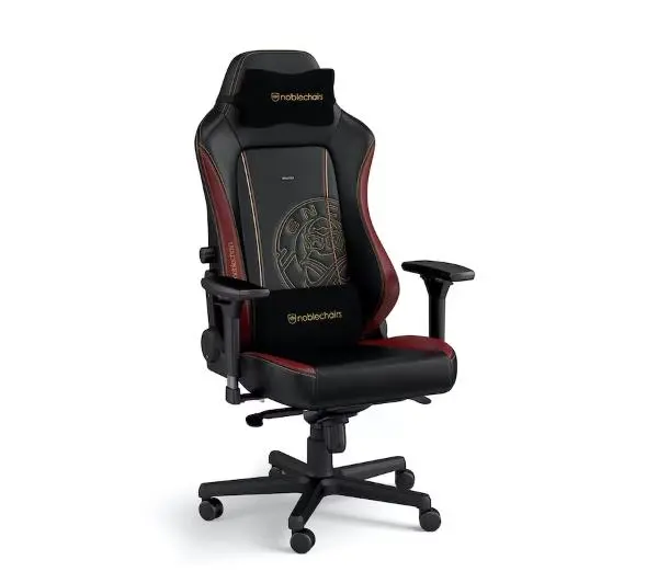 Noblechairs HERO Ence Edition Gamingowy do 150kg Skóra ECO Czarno-czerwony - Kup na Raty - RRSO 0%
