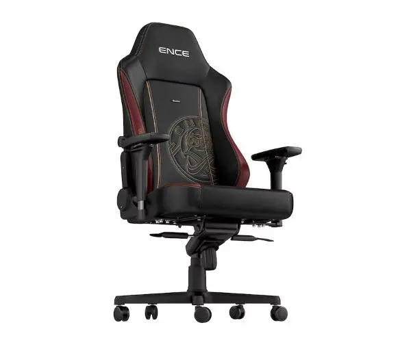 Noblechairs HERO Ence Edition Gamingowy do 150kg Skóra ECO Czarno-czerwony - Kup na Raty - RRSO 0%