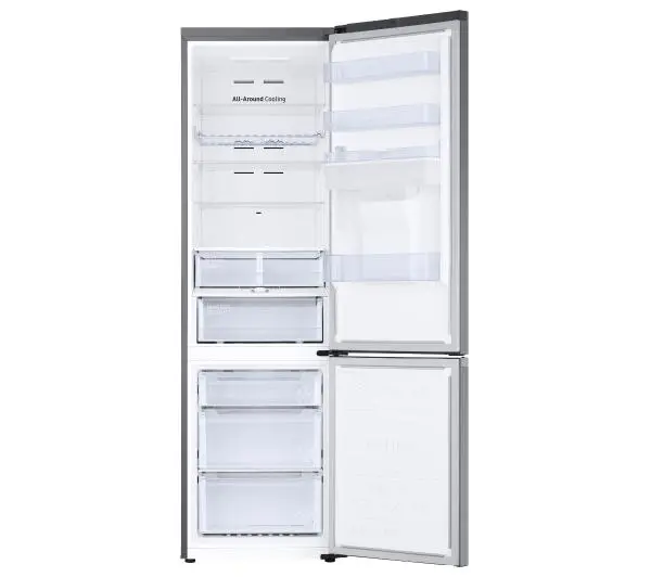 Samsung RB38C635ES9 Funkcje AI Pełny No Frost 203cm Dystrybutor wody Zdalne sterowanie Stal Szczotkowana - TRZECI -55%, ALBO 5-TY ZA 1ZŁ - Kup na Raty - RRSO 0%