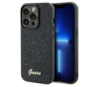 Guess Disco Metal Script GUHCP13LPMSDGSK do iPhone 13 Pro/13 Czarny