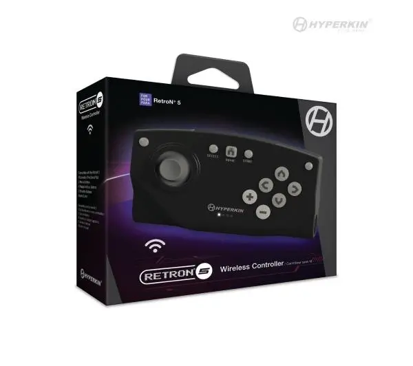 Hyperkin RetroN 5 Bluetooth Wireless Controller  Bezprzewodowy Czarny