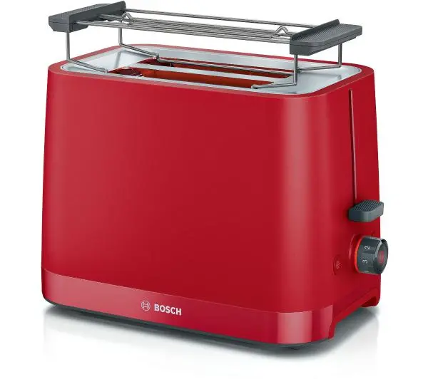 Tostery - Bosch TAT3M124 Ruszt do bułek Rozmrażanie 950W