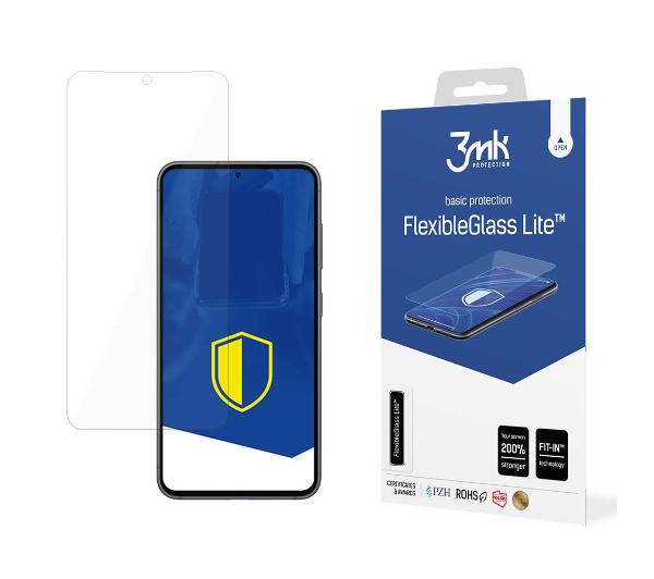 Фото - Захисне скло / плівка 3MK FlexibleGlass Lite Samsung Galaxy S24 