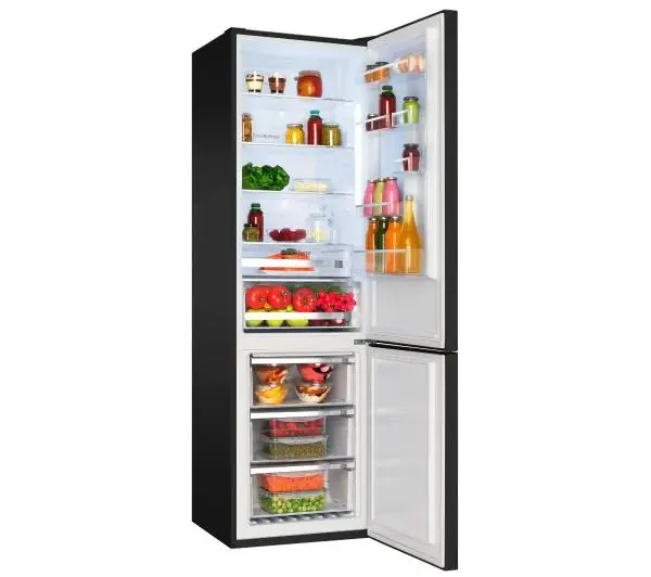 Amica FK3776.2DFZHC Pełny No Frost 200cm Czarny Inox - TRZECI -55%, ALBO 5-TY ZA 1ZŁ - Kup na Raty - RRSO 0%