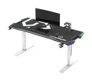 Ultradesk FORCE 166cm Regulacja wysokości Biały - Kup na Raty - RRSO 0%