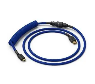Glorious PC Gaming Race Coil Cable Cobalt USB-C - USB-A (GLO-CBL-COIL-COBALT) Granatowy